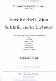 2 Arien aus dem Weihnachtsoratorium für Alt, Oboe (Flöte), Violine und Bc Cembalo/Orgel/Basso continuo