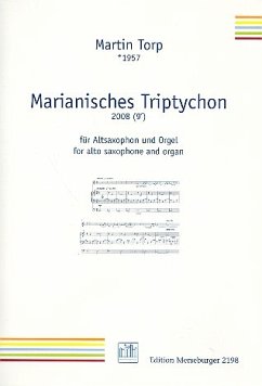 Cover Marianisches Triptychon für Altsaxophon und Orgel