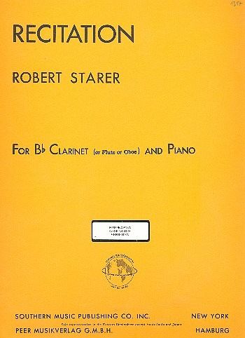 Recitation for oboe and piano