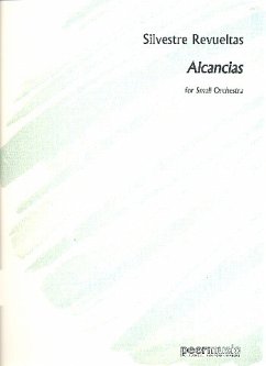 Cover Alcancias for orchestra score