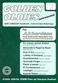 Cover Golden Oldies Band 7 für Akkordeon Solo, Duo oder andere Tasteninstrumente Bunt gemischt Sonderheft