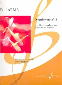 Cover Divertimento no.18 pour flűte et saxophone alto