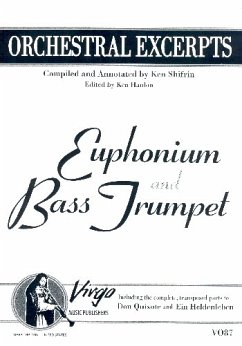 Orchestral Excerpts for euphonium/bass trumpet Orchestral Excerpts for euphonium/bass trumpet