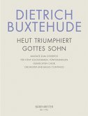 Heut triumphieret Gottes Sohn für Soli (SSATB), gem Chor (SSATB), Orchester und Bc, Partitur