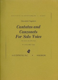 Cantatas and Canzonets for solo voice vol.1 for alto and bass voices