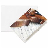 Grusskarte Geige A6 mit Umschlag (Verpackungseinheit 10 Stück) Grusskarte Geige A6 mit Umschlag (Verpackungseinheit 10 Stück)