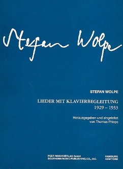 Cover Lieder mit Klavierbegleitung 1929-1933 für Gesang und Klavier