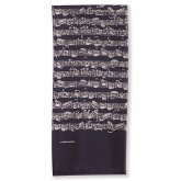 Seidenschal Noten schwarz 31x140cm (Verpackungseinheit 2 Stück) Seidenschal Noten schwarz 31x140cm (Verpackungseinheit 2 Stück)