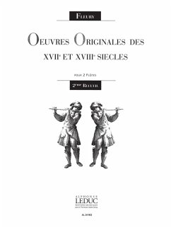 Cover Oeuvres originales des 17čme et 18čme siecles vol.2 pour 2 flűtes partition