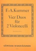 4 Duos für 2 Violoncelli 2 Spielpartituren 4 Duos für 2 Violoncelli 2 Spielpartituren