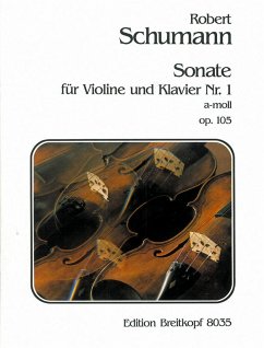 Cover Sonate a-Moll Nr.1 op.105 für Violine und Klavier