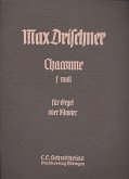 Chaconne f-Moll für Orgel (Klavier) Chaconne f-Moll für Orgel (Klavier)