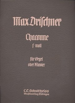 Cover Chaconne f-Moll für Orgel (Klavier)