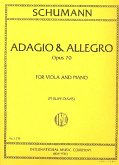 Adagio and Allegro op.70 for viola and piano Adagio and Allegro op.70 for viola and piano