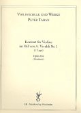 Konzert im Stil von A. Vivaldi Nr.1 op.6a für Violine und Klavier