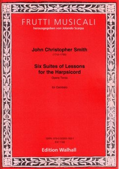 Cover 6 Suites of Lessons for the Harpsichord für Cembalo