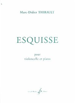 Cover Esquisse pour violoncelle et piano