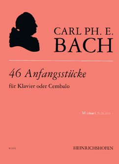 Cover 46 Anfangsstücke für Klavier oder Cembalo
