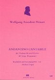Andantino cantabile KV374g für Violoncello und Klavier Andantino cantabile KV374g für Violoncello und Klavier