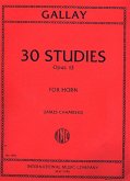 30 Studies op.13 for horn 30 Studies op.13 for horn