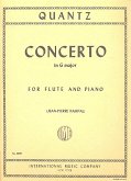 Concerto G major for flute and piano Concerto G major for flute and piano
