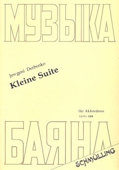 Cover Kleine Suite für Akkordeon