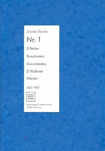 3 kleine Sinfonien concertant für 2 Violinen und Klavier 3 kleine Sinfonien concertant für 2 Violinen und Klavier