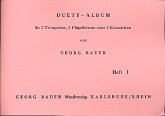 Duett-Album Band 1 für 2 Trompeten (Flügelhörner, Klarinetten) Spielpartitur