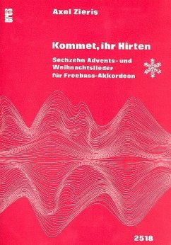 Cover Kommet ihr Hirten 16 Advents- und Weihnachtslieder für Akkordeon (Freebass)