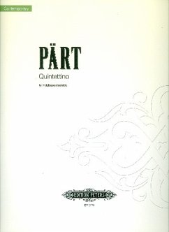 Cover Quintettino für Flöte, Oboe, Klarinette, Horn und Fagott Stimmen