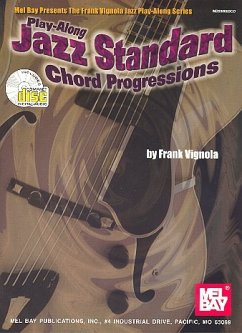 Cover Play-Along Jazz Standard Chord Progressions (Book & Online Audio)
