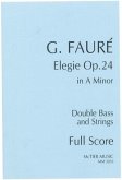 Gabriel Faure Elegie in A Minor (Solo Tuning) [Full Score and Parts] string orchestra