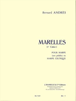 Cover Marelles vol.1 pour harpe sans pédales ou harpe celtique