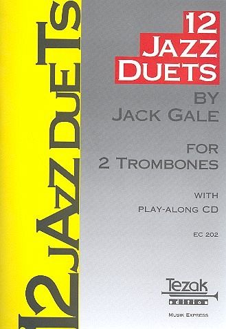 12 Jazz Duets (+CD) for 2 trombones