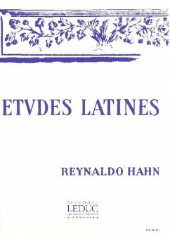 Études latines sur des poésies de Leconte de Lisle pour chant et piano (fr)