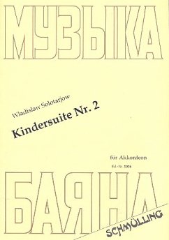 Cover Kindersuite Nr.2 für Akkordeon