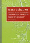 Deutsche Tänze und Ländler für Flöte (Vl) und Gitarre Deutsche Tänze und Ländler für Flöte (Vl) und Gitarre