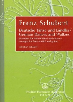 Deutsche Tänze und Ländler für Flöte (Vl) und Gitarre