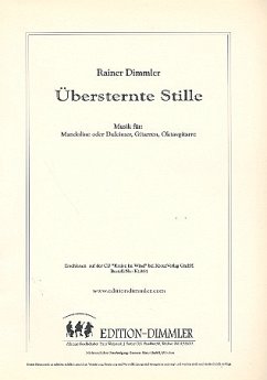 Cover Übersternte Stille für Mandoline (Dulcimer), Gitarre, Oktavgitarre