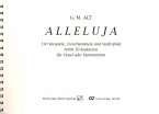 Alleluja - 150 Vorspiele, Zwischenspiele und Nachspiele nebst 50 Kadenzen für Orgel oder Harmonium