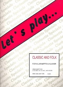 Cover Classic and Folk für Klarinette und Klavier