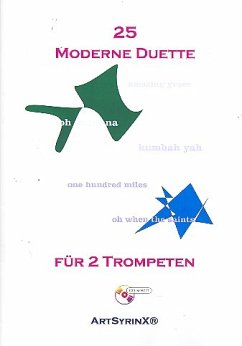 Cover 25 moderne Duette (+CD) für 2 Trompeten
