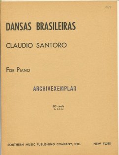 Cover Dansa Brasileiras para piano