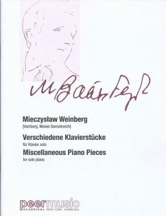 Cover Verschiedene Klavierstücke