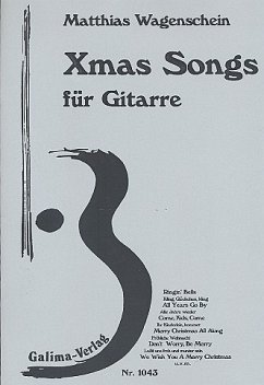 Cover Xmas Songs für Gitarre (gegriffene Bässe)