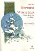 Sämtliche Lieder Band 4 - Weihnachtslieder für hohe Singstimme und Klavier (dt/en)