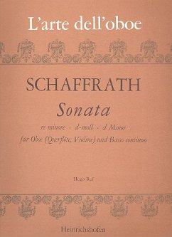 Cover Sonate d-Moll für Oboe (Flöte, Violine) und Bc