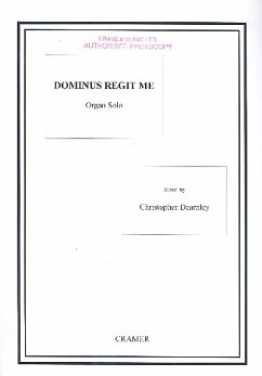 Cover Dominus Regit me for organ