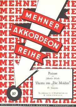 Cover Thema aus Die Moldau für Akkordeon