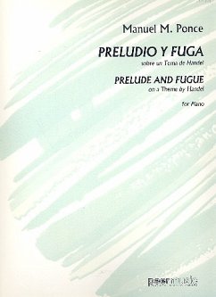Cover Preludio y Fuga sobre un Tema de Händel para piano